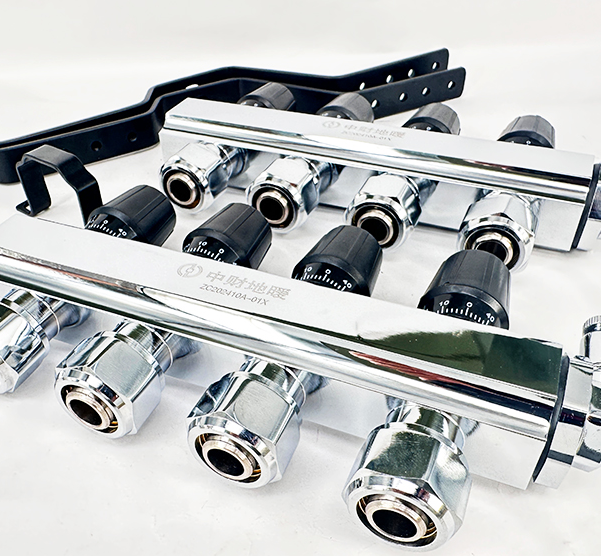 家装专用D型分水器(镀铬)